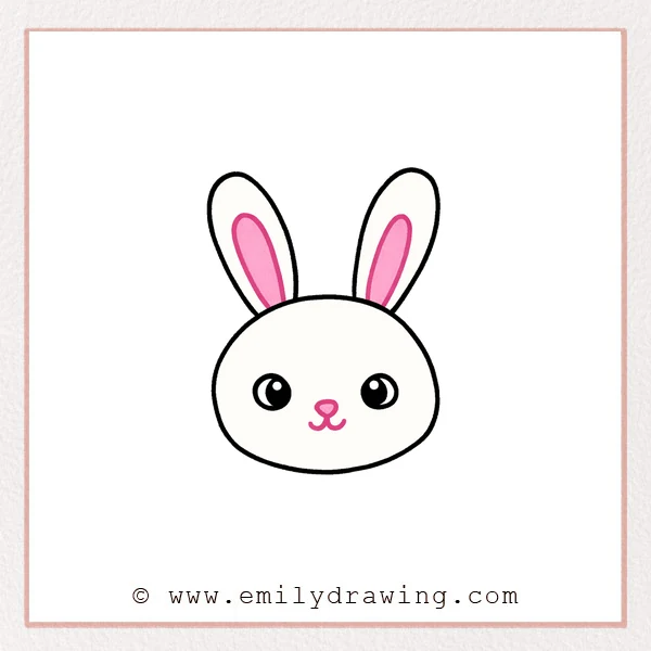 Preview of Bunny Face drawing